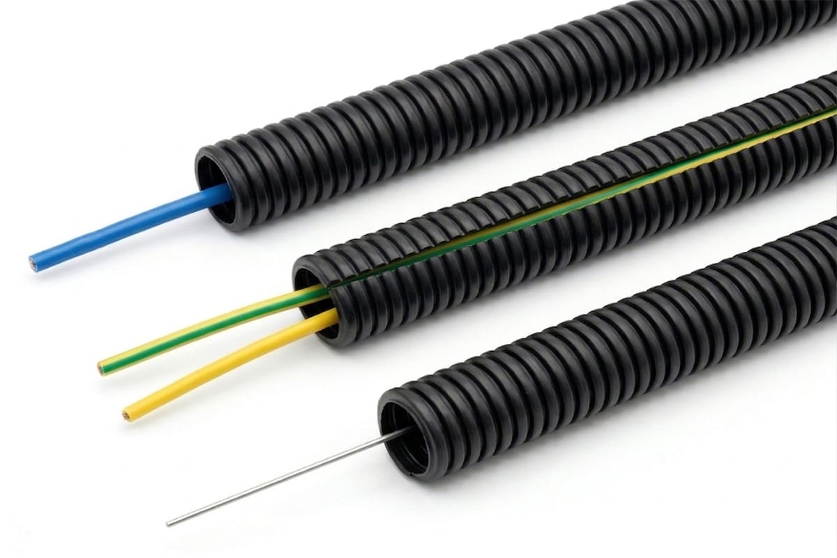 Electrical & Telecom Conduits – corrugated pipe application