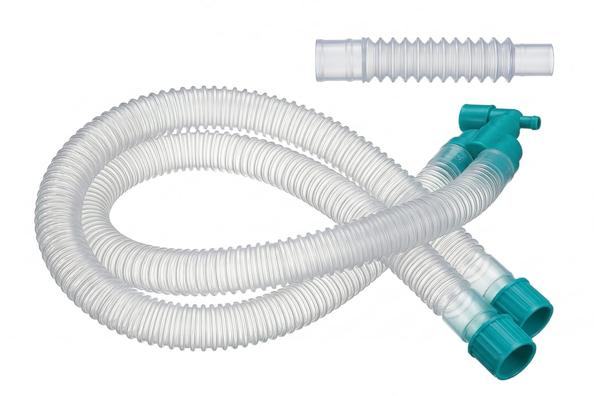 Medical Breathing Tubes – corrugated pipe application