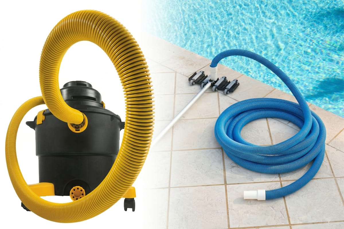 EVA Vacuum Cleaner Hoses – corrugated pipe application