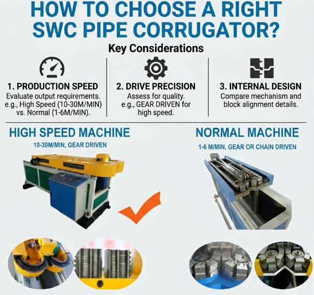How to Choose a Single Wall Corrugated Pipe Forming Machine (Corrugator)? – corrugated pipe extrusion technical article