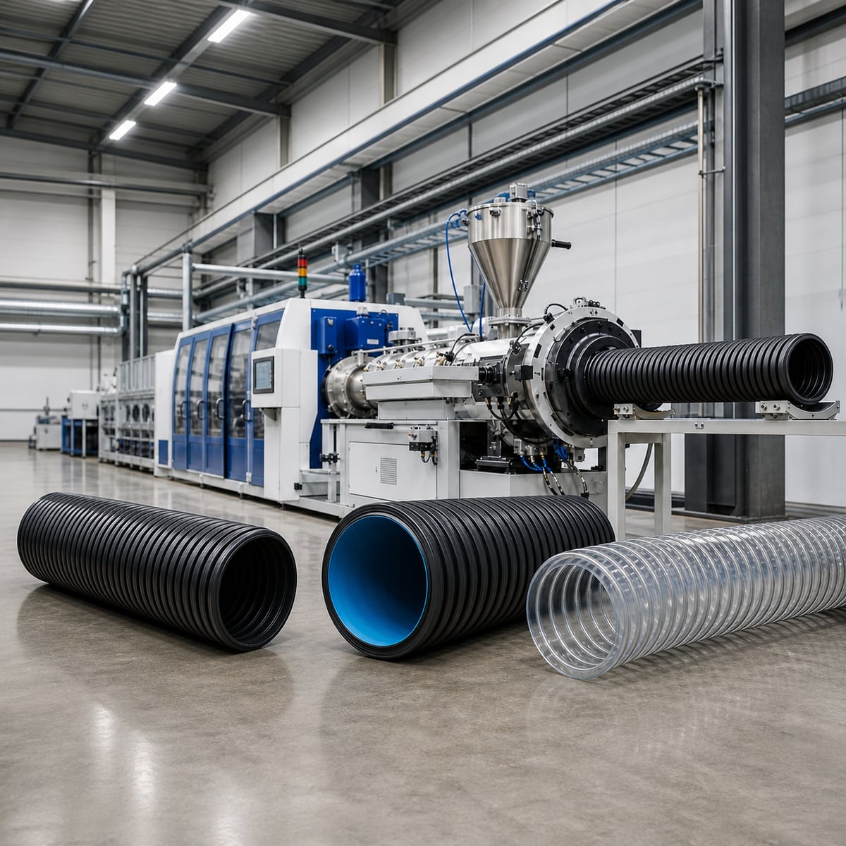 Plastic Corrugated Pipe Extrusion: Forming Routes and Quality Control