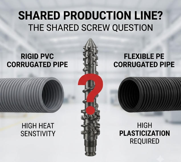 Can PVC and PE/PP Single Wall Corrugated Pipes Share the Same Extrusion Line? – corrugated pipe extrusion technical article