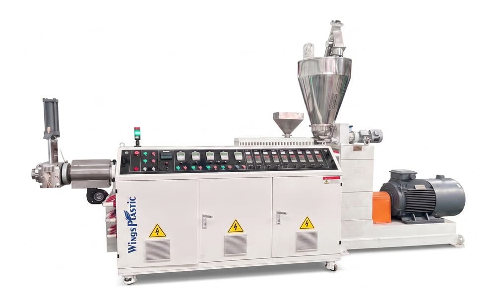 High-Efficiency Extruder SJ-70/32 for COD HDPE Outer Jacket