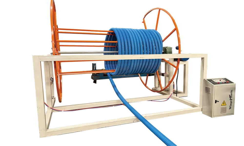 Heavy-Duty Pipe Winder for 160mm COD Duct