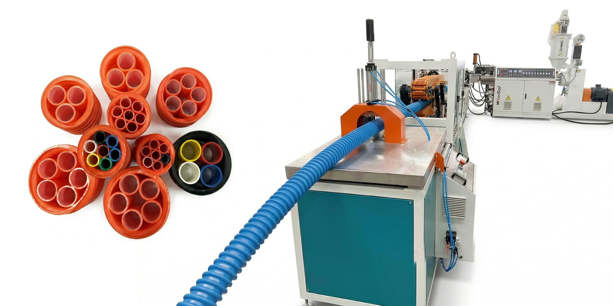 COD Corrugated Pipe Machine