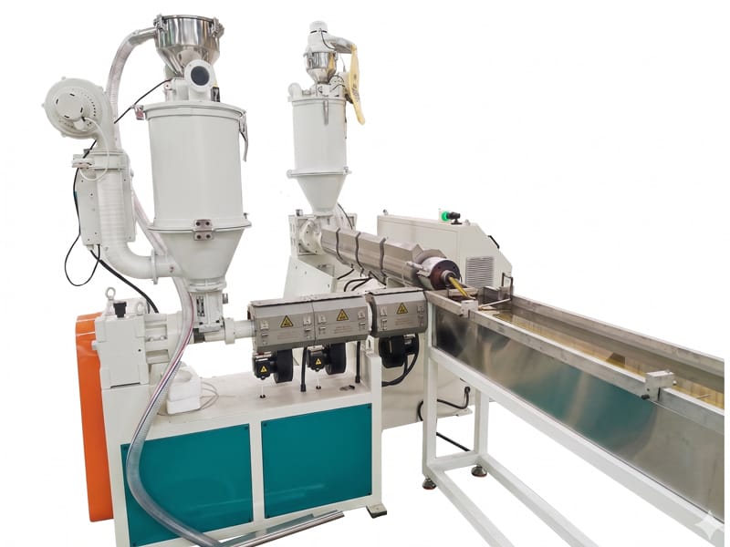 SJ-35 co-extruder for dual-color vacuum cleaner hose