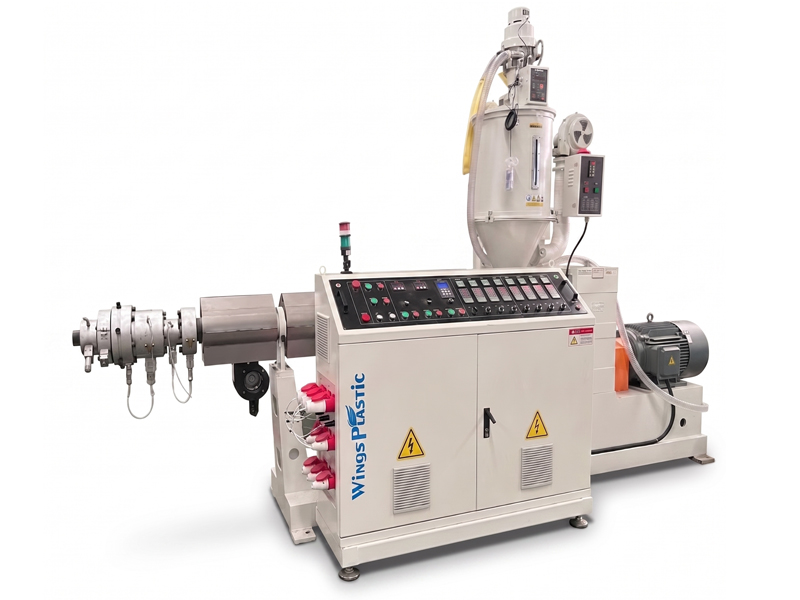 SJ-70/32 Single Screw Extruder for Plastic PT Duct