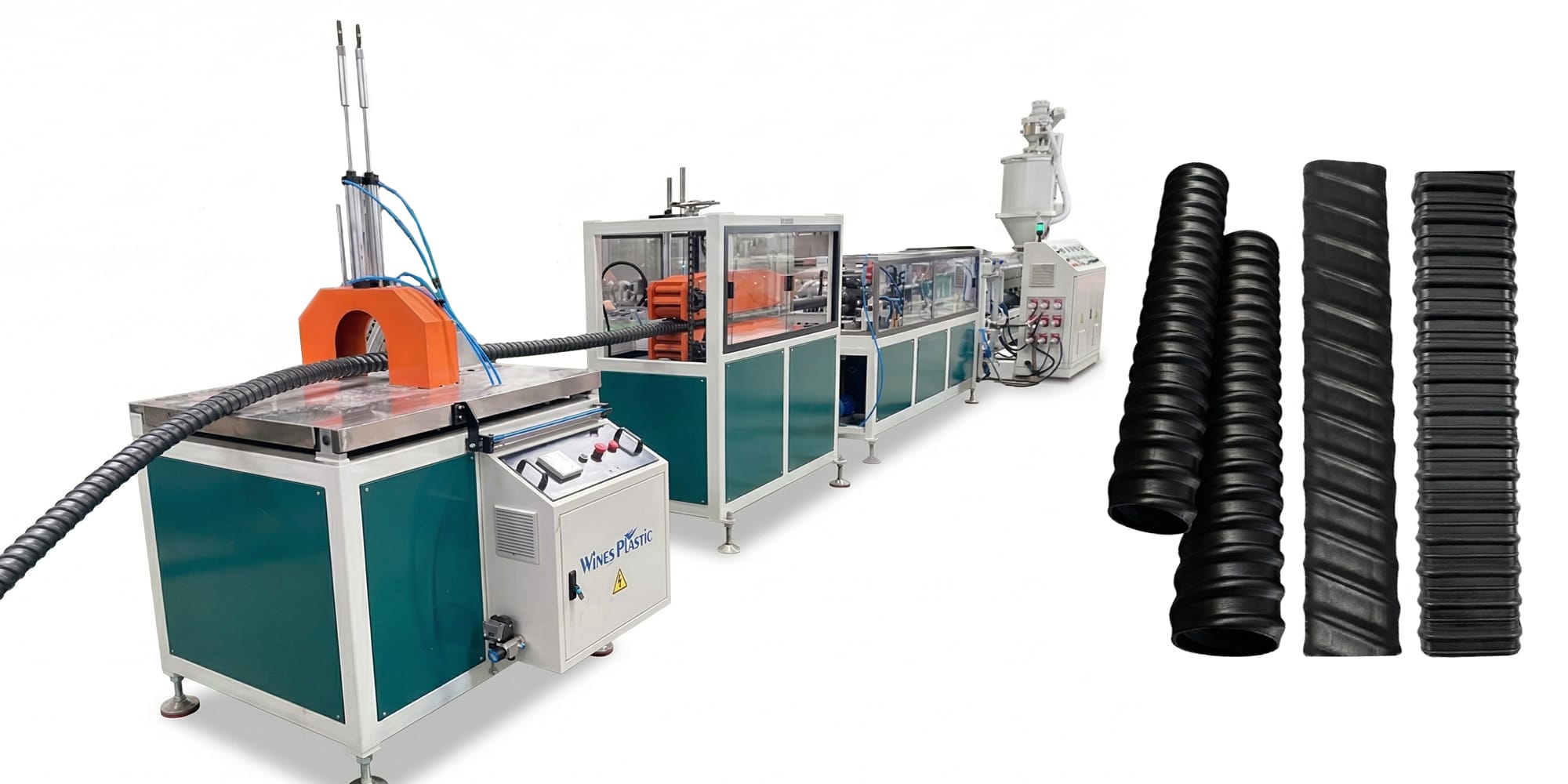 Plastic Post-Tensioning Duct Machine