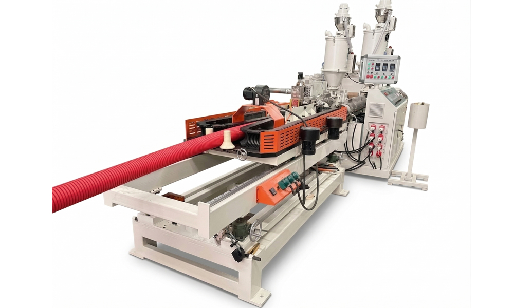Heavy-Duty Corrugator Unit for Steel Mould Plastic Pipe Corrugator
